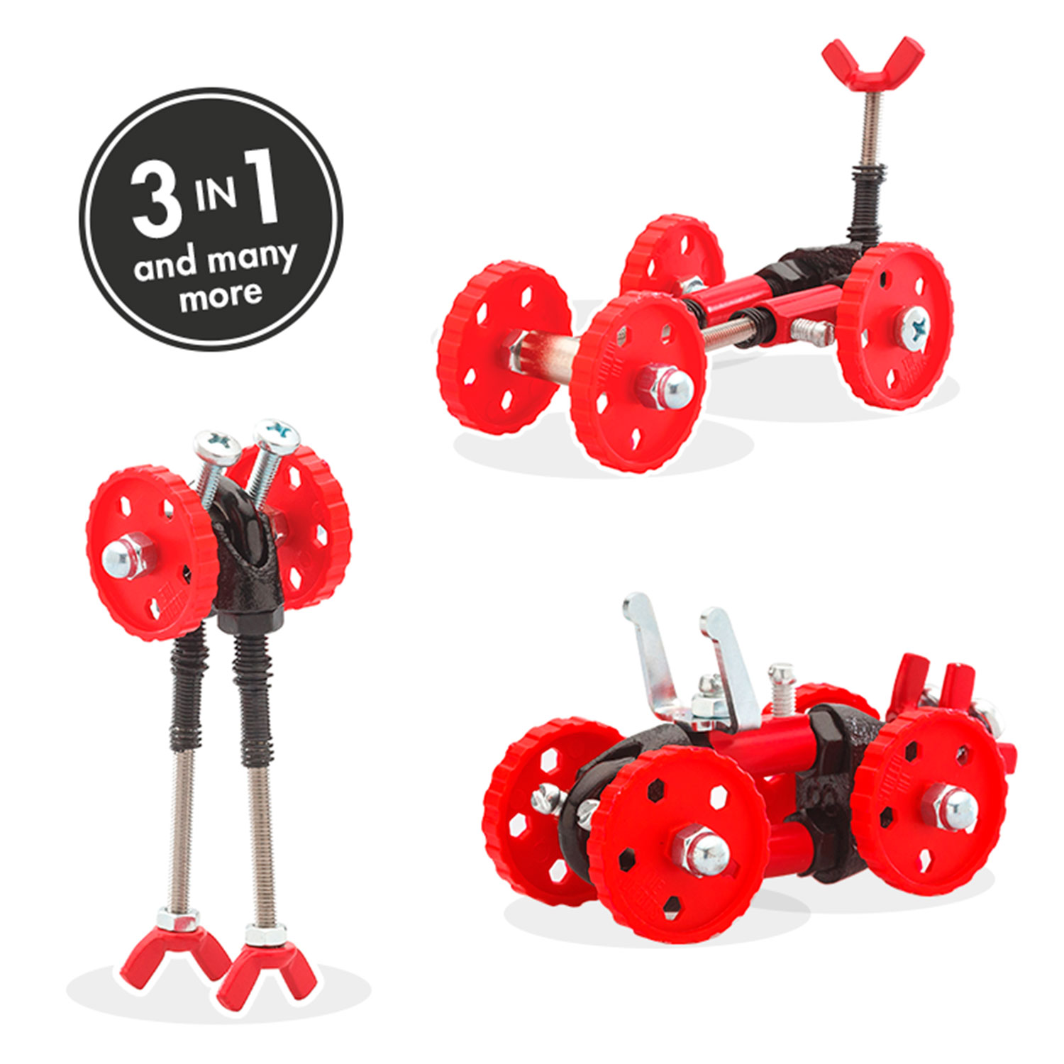 THE OFF BITS Vehicle Kit - Red Car - FormulaBit