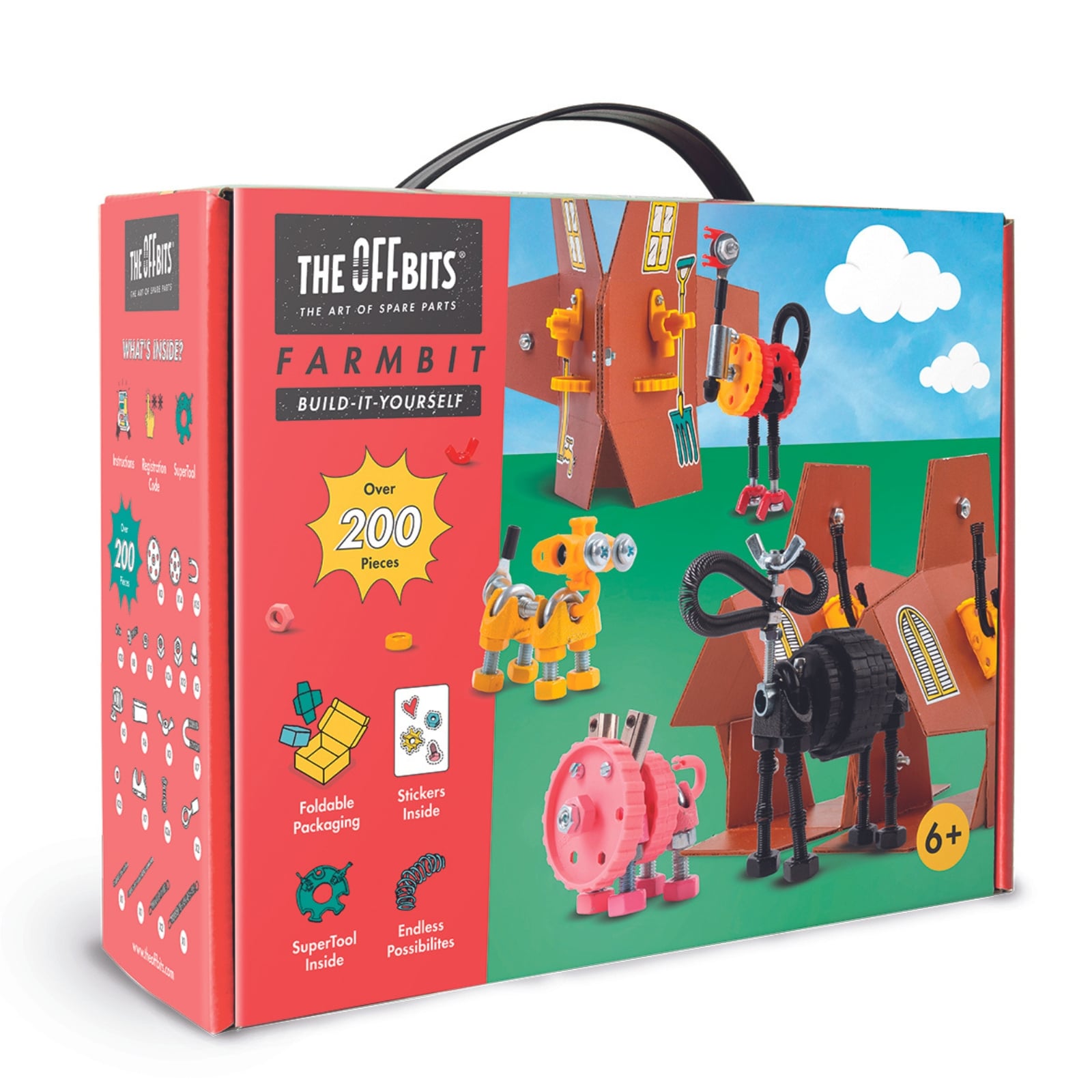 THE OFF BITS Farmbit, more than 200 parts (Restposten)