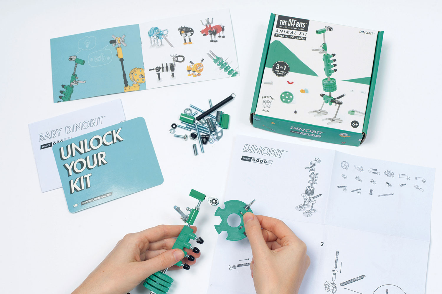 THE OFF BITS Animal Kit - Large DinoBit (Restposten)