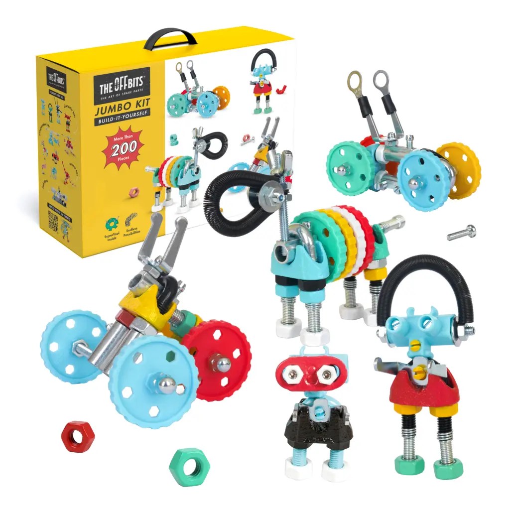 THE OFF BITS Jumbo Kit, suitcase pack more than 200 parts (Restposten)