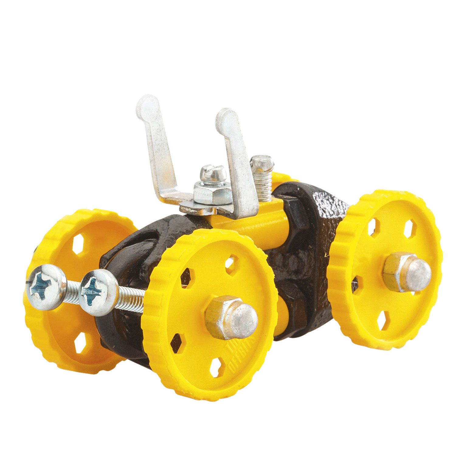 THE OFF BITS Vehicle Kit - Yellow Car - BlazeBit