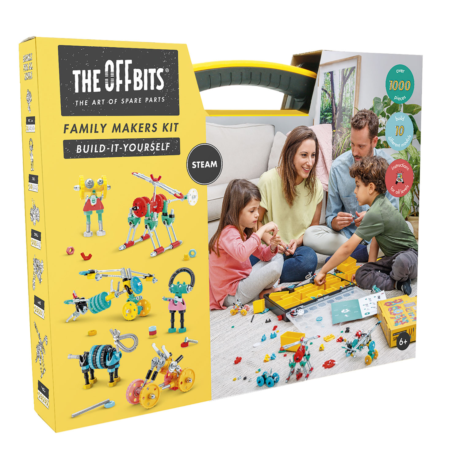 THE OFF BITS Family Kit, more than 1000 parts (Restposten)