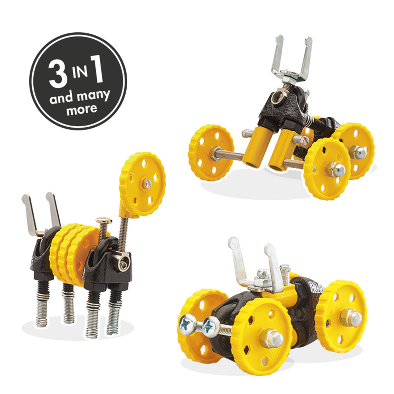 THE OFF BITS Vehicle Kit - Yellow Car - BlazeBit (Restposten)