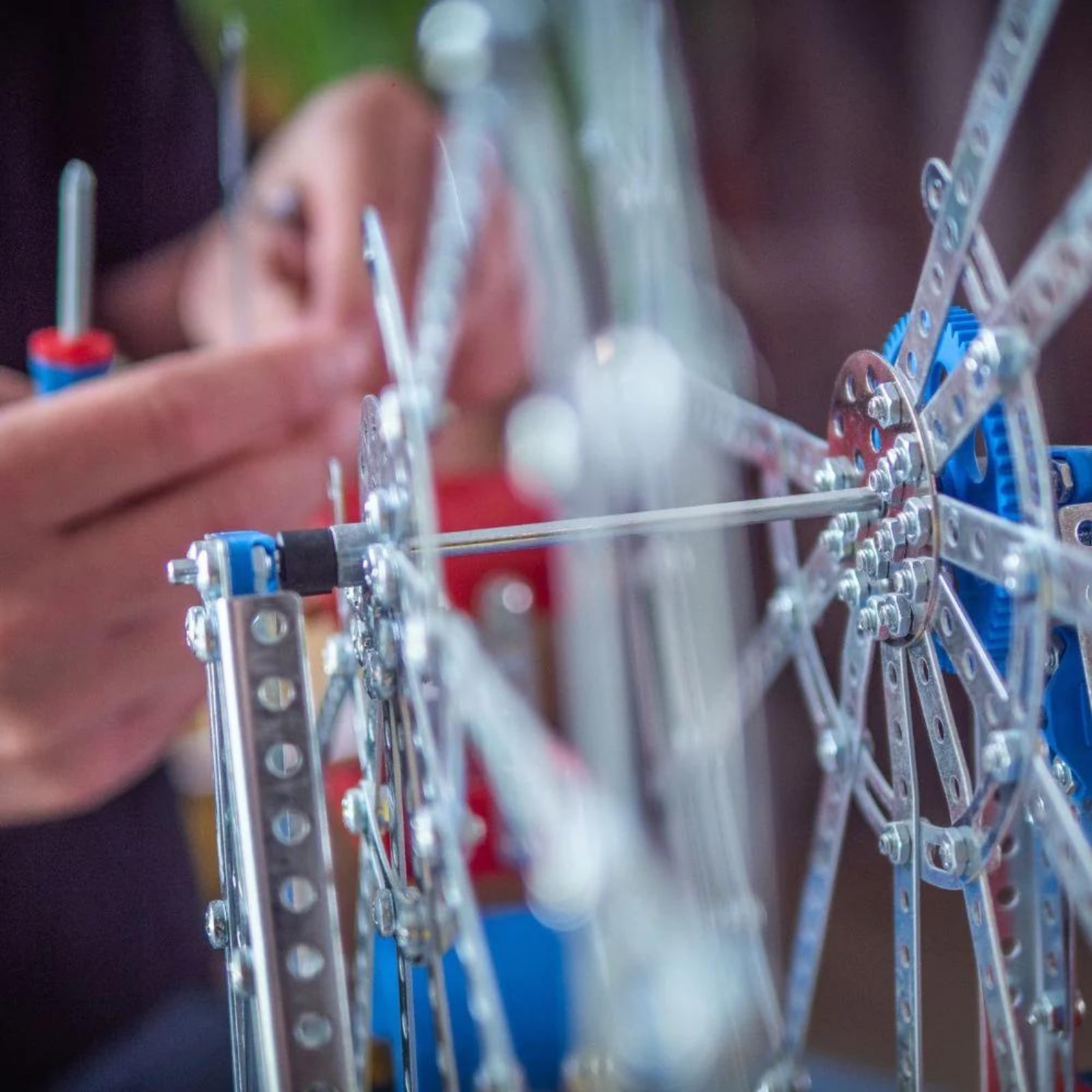 Eitech Metallbaukasten Riesenrad mit Getriebemotor